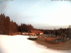 Archived image Webcam Hohenbogen: View Valley Station 05:00