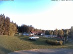Archived image Webcam Hohenbogen: View Valley Station 05:00