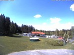 Archived image Webcam Hohenbogen: View Valley Station 13:00