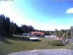 Archived image Webcam Hohenbogen: View Valley Station 15:00