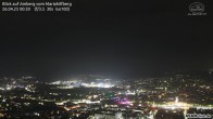 Archiv Foto Webcam Amberg vom Mariahilfberg 23:00