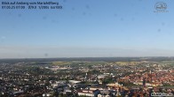 Archiv Foto Webcam Amberg vom Mariahilfberg 06:00