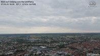 Archiv Foto Webcam Amberg vom Mariahilfberg 17:00