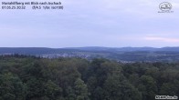 Archiv Foto Webcam Mariahilfberg mit Blick nach Aschach 19:00