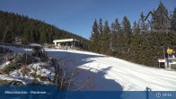 Archived image Webcam Panoramabahn Mönchkirchen - Top Station 08:00