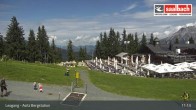 Archiv Foto Webcam Leogang - Asitz Bergstation 10:00