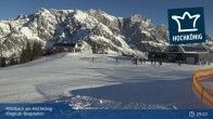 Archiv Foto Webcam Hochkönig Mühlbach: Kingscab Bergstation 08:00