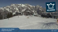 Archiv Foto Webcam Hochkönig Mühlbach: Kingscab Bergstation 10:00