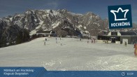 Archiv Foto Webcam Hochkönig Mühlbach: Kingscab Bergstation 14:00