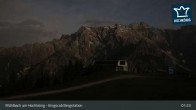 Archiv Foto Webcam Hochkönig Mühlbach: Kingscab Bergstation 00:00