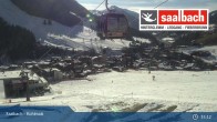 Archiv Foto Webcam Saalbach: Kohlmaisbahn Talstation 14:00