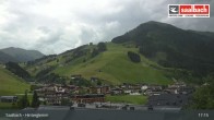 Archiv Foto Webcam Hinterglemm: Ort und Talstation Seilbahn 16:00
