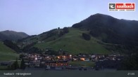 Archiv Foto Webcam Hinterglemm: Ort und Talstation Seilbahn 02:00