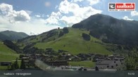 Archiv Foto Webcam Hinterglemm: Ort und Talstation Seilbahn 14:00