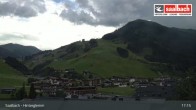 Archiv Foto Webcam Hinterglemm: Ort und Talstation Seilbahn 16:00