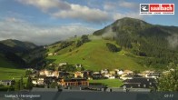 Archiv Foto Webcam Hinterglemm: Ort und Talstation Seilbahn 06:00