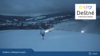 Archived image Webcam Destné v O.h. - Ski Resort 00:00