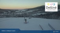 Archiv Foto Webcam Skigebiet Deštné 07:00