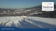 Archiv Foto Webcam Skigebiet Deštné 08:00