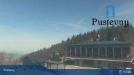 Archived image Webcam Pustevny Ski Area 10:00