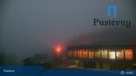 Archived image Webcam Pustevny Ski Area 18:00