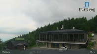 Archived image Webcam Pustevny Ski Area 08:00
