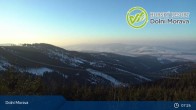 Archiv Foto Webcam Dolní Morava: Sneznik Bergstation und Hängebrücke 06:00