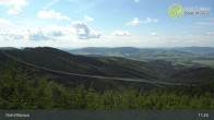 Archiv Foto Webcam Dolní Morava: Sneznik Bergstation und Hängebrücke 10:00