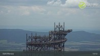 Archiv Foto Webcam Dolní Morava: Sneznik Bergstation und Hängebrücke 12:00