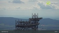 Archiv Foto Webcam Dolní Morava: Sneznik Bergstation und Hängebrücke 14:00