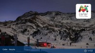 Archived image Webcam Cerler Ski Resort - Base Station 06:00