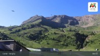 Archived image Webcam Cerler Ski Resort - Base Station 08:00