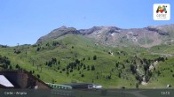 Archived image Webcam Cerler Ski Resort - Base Station 12:00