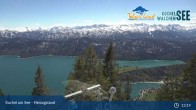 Archived image Webcam Herzogstand: View Lake Kochel 12:00