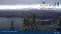 Archiv Foto Webcam Blick vom Herzogstand auf den Kochelsee 18:00