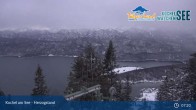 Archiv Foto Webcam Blick vom Herzogstand auf den Kochelsee 06:00