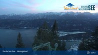 Archiv Foto Webcam Blick vom Herzogstand auf den Kochelsee 18:00