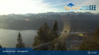 Archiv Foto Webcam Blick vom Herzogstand auf den Kochelsee 07:00