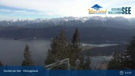 Archiv Foto Webcam Blick vom Herzogstand auf den Kochelsee 14:00