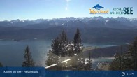 Archived image Webcam Herzogstand: View Lake Kochel 10:00