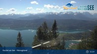 Archiv Foto Webcam Blick vom Herzogstand auf den Kochelsee 10:00