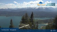 Archiv Foto Webcam Blick vom Herzogstand auf den Kochelsee 12:00