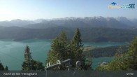 Archiv Foto Webcam Blick vom Herzogstand auf den Kochelsee 07:00