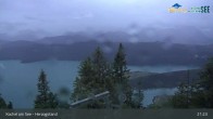 Archiv Foto Webcam Blick vom Herzogstand auf den Kochelsee 20:00
