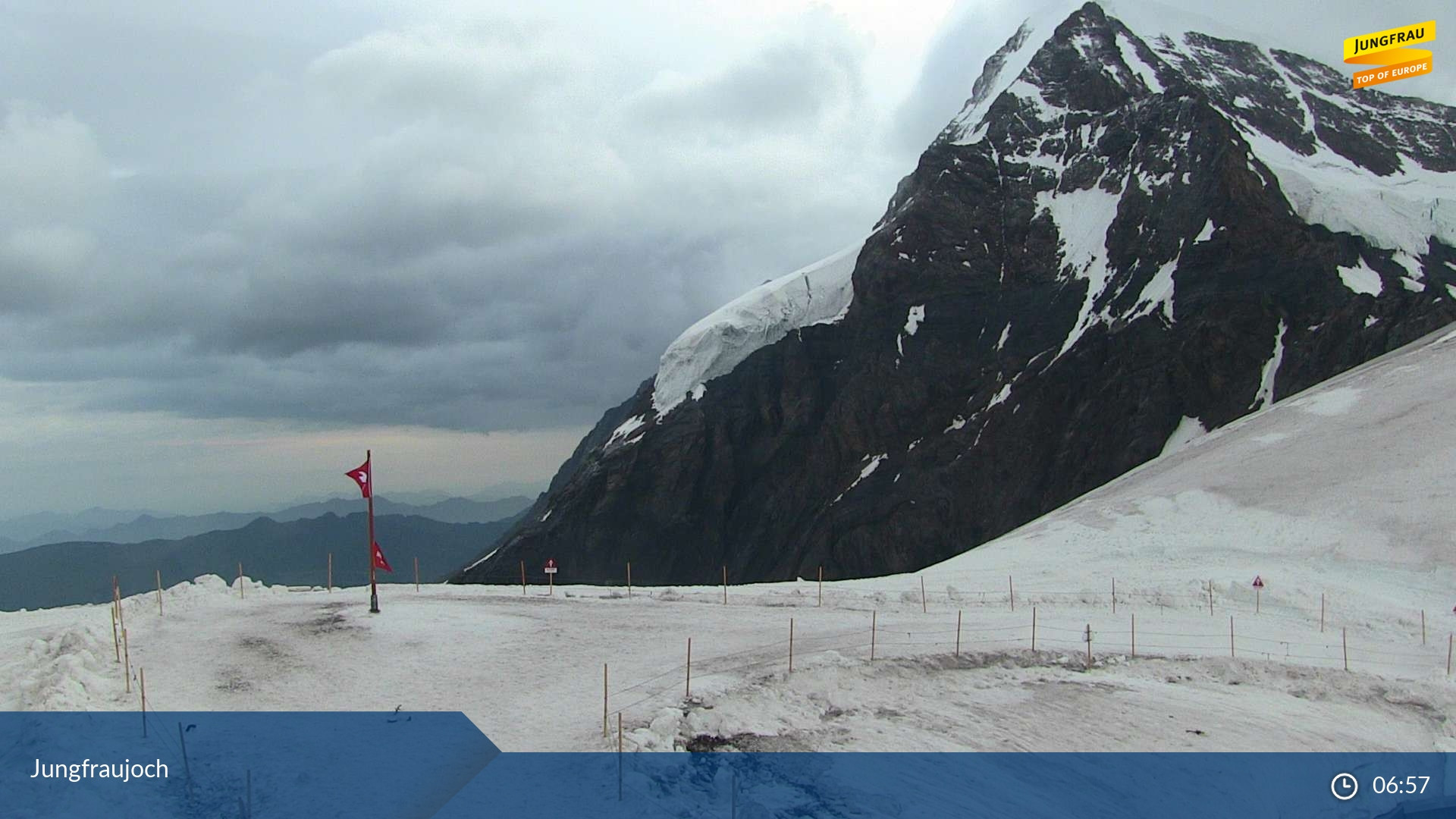 Webcam Peak Jungfraujoch 3441 m... • Jungfrau region ...