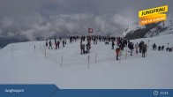 Archiv Foto Webcam Lauterbrunnen: Jungfraujoch 12:00
