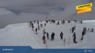 Archiv Foto Webcam Lauterbrunnen: Jungfraujoch 12:00