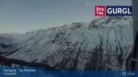 Archiv Foto Webcam Hochgurgl, Tirol - Top Mountain Crosspoint 07:00