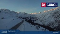 Archiv Foto Webcam Hochgurgl, Tirol - Top Mountain Crosspoint 06:00