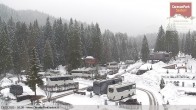 Archived image Webcam Caravanpark of Sexten - Moos 09:00